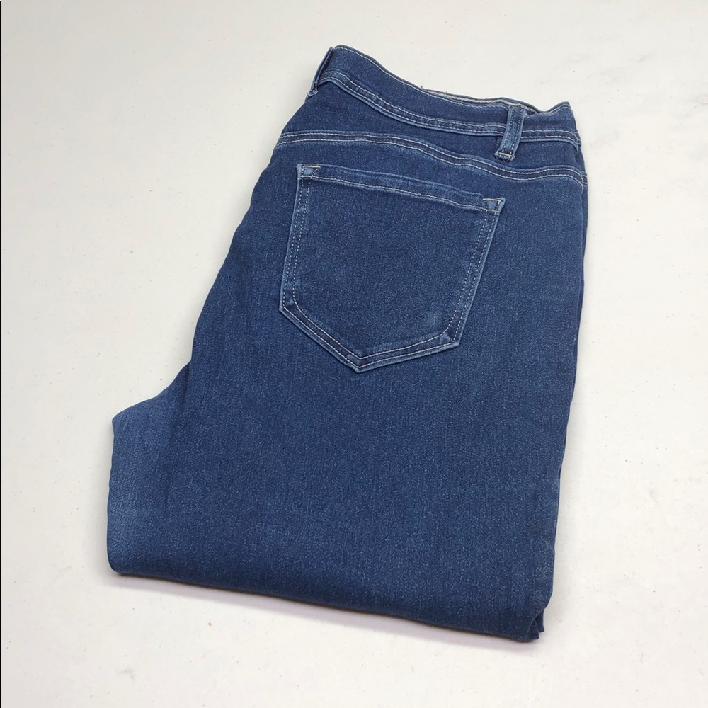 ANGELS FOREVER CONVERTIBLE HIGH-RISE SKINNY ANKLE JEANS SZ16 L27 ⭐️
